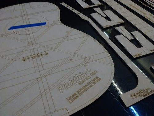 Plantillas Guitarra Martin 0