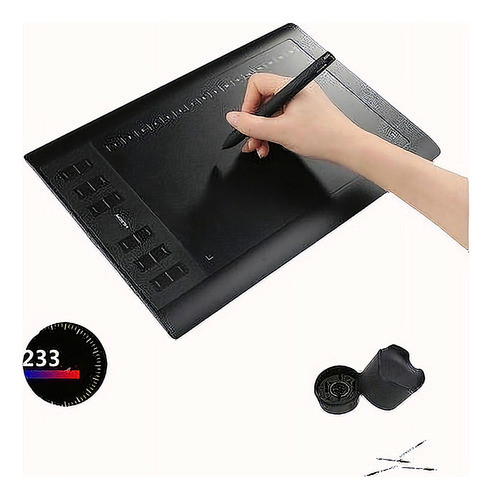 Huion 1060 Pro + 10  X 6.25  Gráfico Dibujo Tableta 5080 Lpi 0