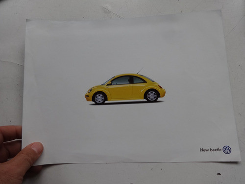 Folleto Agencia Antiguo Vw New Beetle No Manual Catalogo 0
