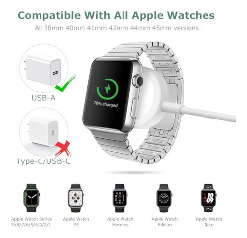 Cargador De Reloj Mejorado De 5.0 Pies / 4.9 Ft 1
