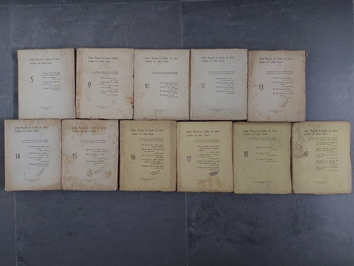 Instituto Nacional De Estudios De Teatro. Lote De 11. 52114. 0