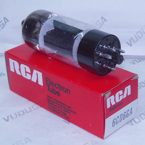 Válvula Electrónica, Vacuum Tube 6cd6ga / 6cd6 1