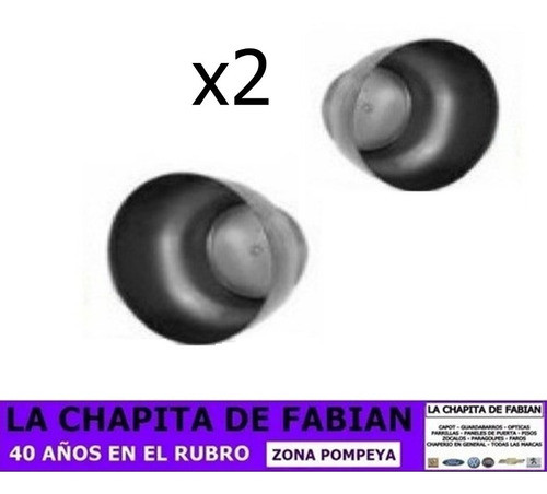 Juego X2 Casco De Faro Fiat 600 Derecho + Izquierdo 0