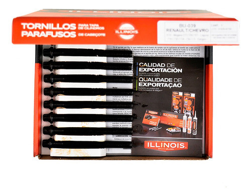 Bulones Tapa De Cilindros Clio Kangoo R19 Megane 1.9 F8q F9q 0