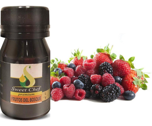 Esencia Reposteria Sweet Chef Vegano Fruto Del Bosque 30cc 0