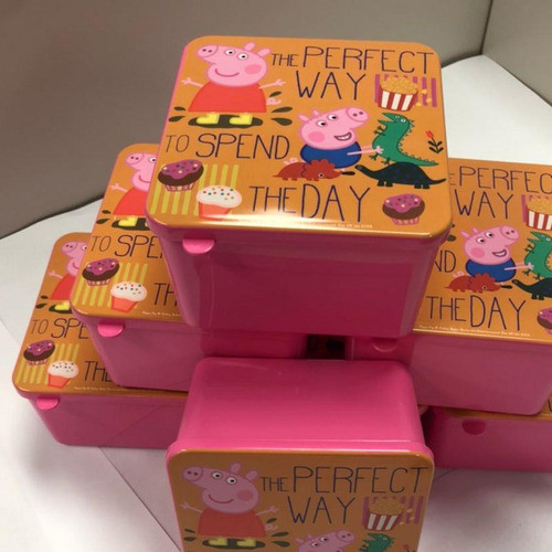 Set Vianda Peppa Pig: Cantimplora + Caja Sandwich 1