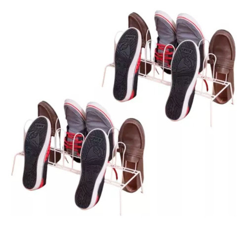 Set Botinero Organizador Zapatero 6 Pares Adulto Calzado X 2 0