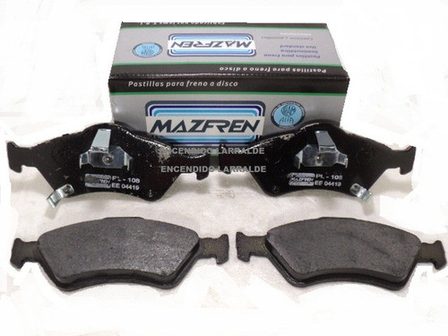 Pastillas Freno Delanteras Honda Fit 1.4 Mazfren 1