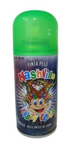 Pinta Pelo En Spray Color Verde Ideal San Patricio 0