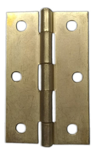 Bisagra Libro Hierro Bronceado - 89mm - 2 Cajas X24 U. - Fdn 0