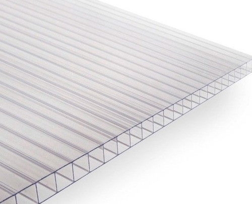 Placa Alveolar 4mm 1.05m X 1.45m  Cristal 0