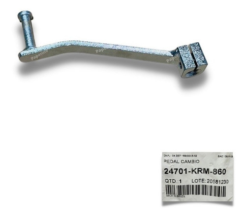 Pedal Palanca De Cambio Honda Cg 150 Titan Original Paperino 0