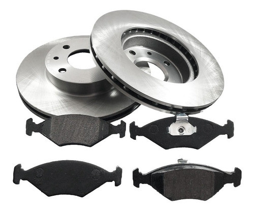 Discos Y Pastillas Fiat Palio Delantero 0