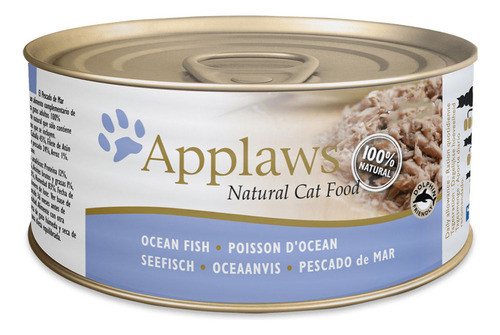 Pate Para Gato Applaws Pescado Azul 0