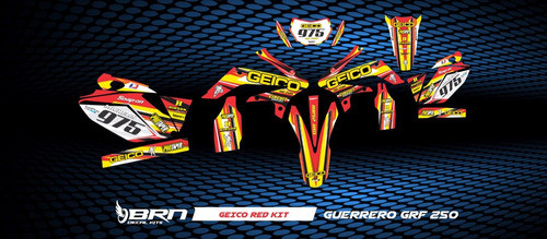 Kit Calcos Ploteo Guerreo Grf 250 0