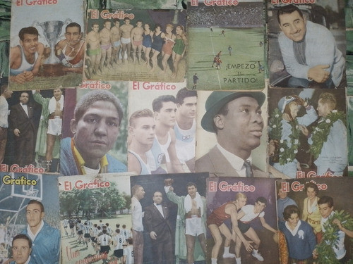 Lote De 14 Revistas * El Grafico * Diferentes Del Año 1960 0