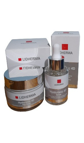 Kit Hyaluronic 4 D Cream + Serum Hyaluronic 4 D Lidherma 0