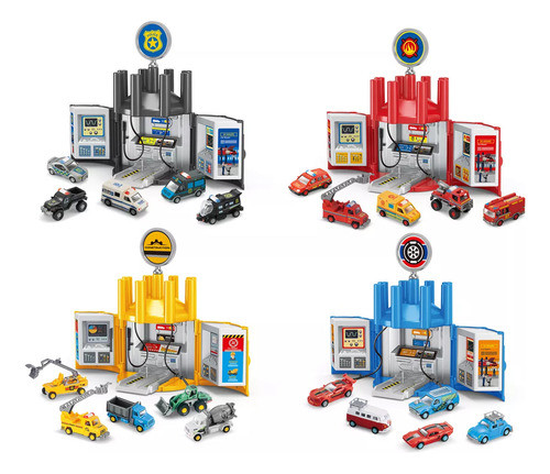 Taller Mecanico Con Forma De Distribuidor De Auto Es32 0