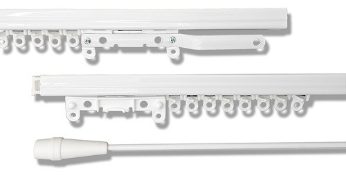 Riel Europeo Para Cortinas De 2,60 Mts Soul Mercadoenvios 0