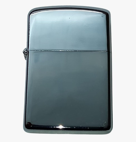 Encendedor Bencina Recargable Cromado Liso Estilo Zippo 1