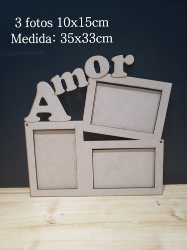 Portaretrato  Amor  3 Fotos 10x15cm 0