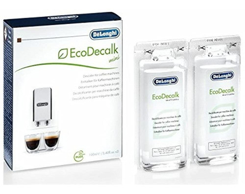 Delonghi Eco 34 Ounce Mini Descaler Set De 2 0