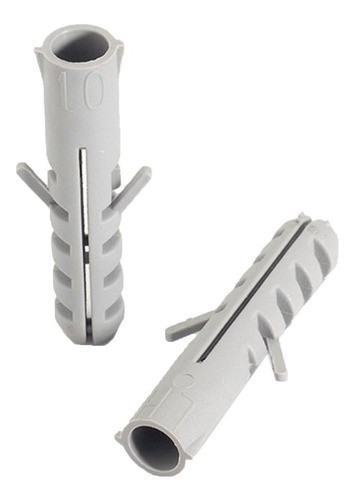 Tarugo Plástico 8 Mm Para Pared Sin Tope X100 Unid Ladrillo 0