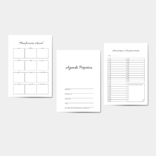 Interior Agenda Perpetua Archivo Digital 0