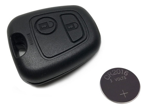 Carcasa Llave Peugeot 206/207 Enteriza Lv Espada Ne73 + Pila 0