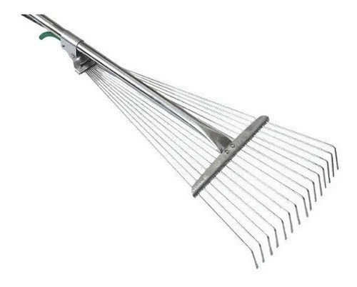 Barrehojas Rastrillo Metalico Regulable Con Cabo 0