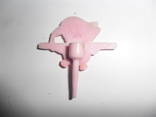 Antigua Figura Cumpleaños Porta Vela Velita Elefantito 1