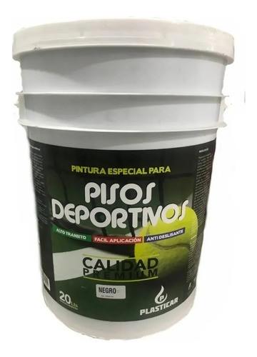 Pintura Para Pisos Deportivos Plasticar X 1lt - Umox 0