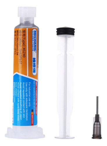 Estaño En Pasta Mechanic Xg-z40 Jeringa 10cc - 35 Grs 1
