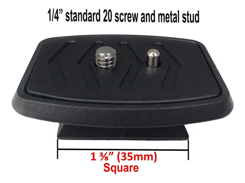 Adaptador De Camara Con Placa De Liberacion Rapida Davocie 1