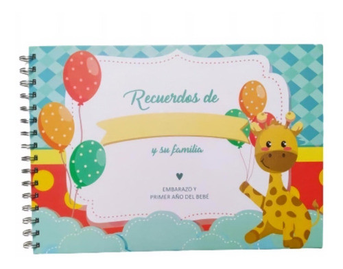 Libro Álbum Unisex Recuerdos Del Bebé  Regalo Nacimiento 1