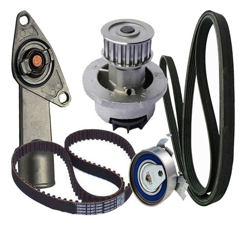 Kit Distribucion Corsa Classic Celta Agile Fun 1.4 8v Poly-v 0