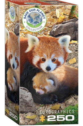 Puzzle De 250 Piezas Red Pandas - Eurographics 0