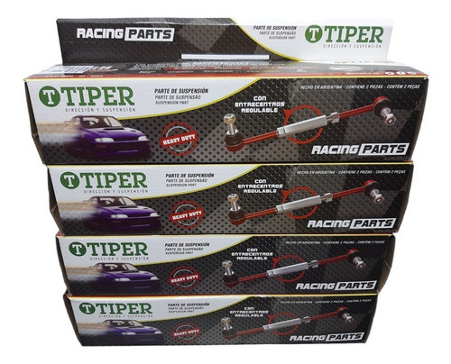 Kit Bieletas Regulables Racing  Fiesta Kinetic 2012    Tiper 1