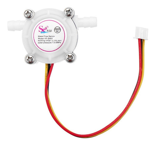 Sensor Medidor De Caudal Caudalimetro 0.8 Mpa Agua Yf-s401 0