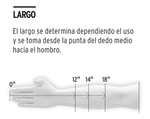 Guantes Seguridad Resistencia A Quimicos Truper Industrial 1