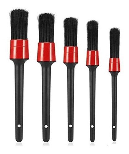 Kit 5 Cepillo Pincel Detallado Int/ext  10 12 14 16 18 0