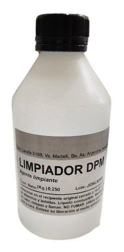 Limpiador Dpm Liquido Sin Solventes Para Resinas Epoxi 250cc 0