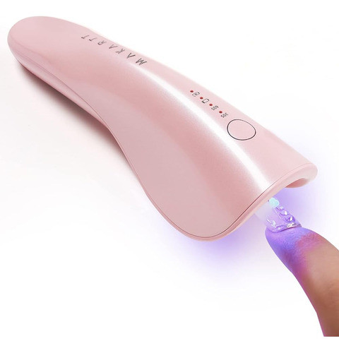 Lámpara Led Para Uñas Makartt, Rosa Lámpara De Curado De Esm 0