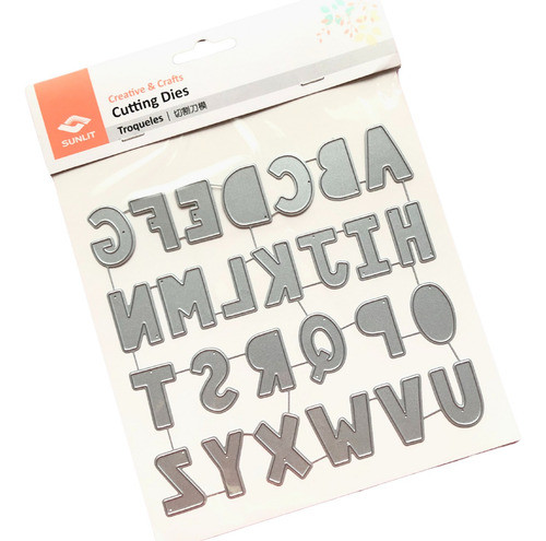 Sunlit- Troqueles Abecedario Grande - Scrapbooking 0