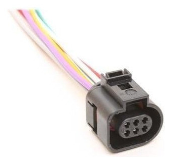 Ficha 6 Vias Sensor Mariposa Vw Gol Fox Suran 0