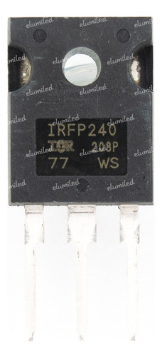 5 Transistores Irfp240 Mos-fet N-ch  20a 200v .18 E 0