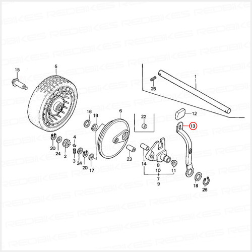 Palanca Regulacion Corte Honda Hrr 216 Original Honda Pf 1