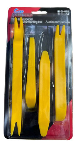 Kit De Espatulas Extracción Stéreos Paneles Desarme 4 Piezas 1