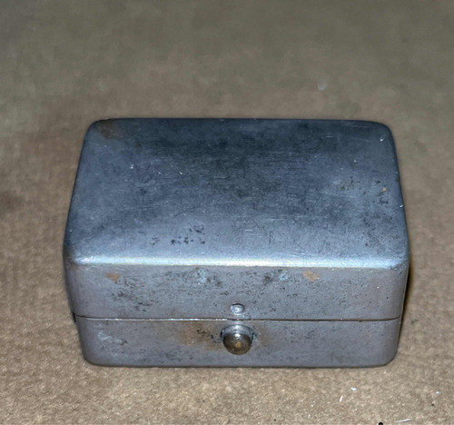 Máquina Afeitar Antigua Miniatura 4cm, D Viaje, Uso Militar 1