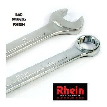 Llave Combinada Estriada Profesional Rhein-  16 Mm 1